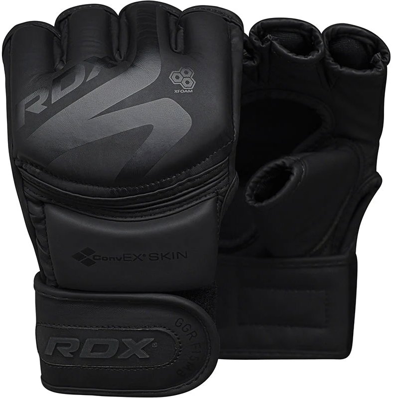 RDX Tréningové rukavice F15 MMA M, čierne