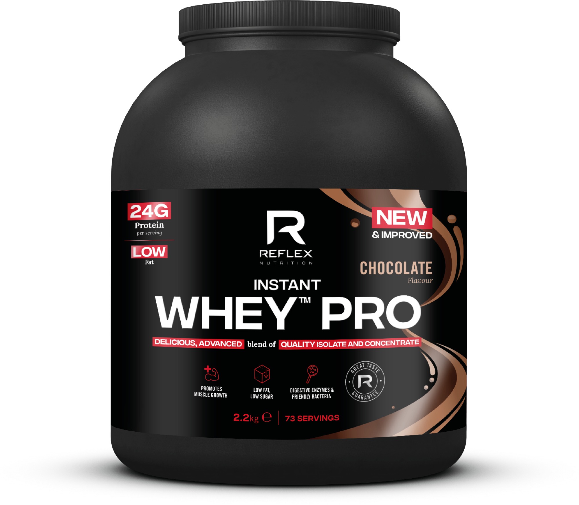 Reflex Instant Whey PRO 2200 g, čokoláda
