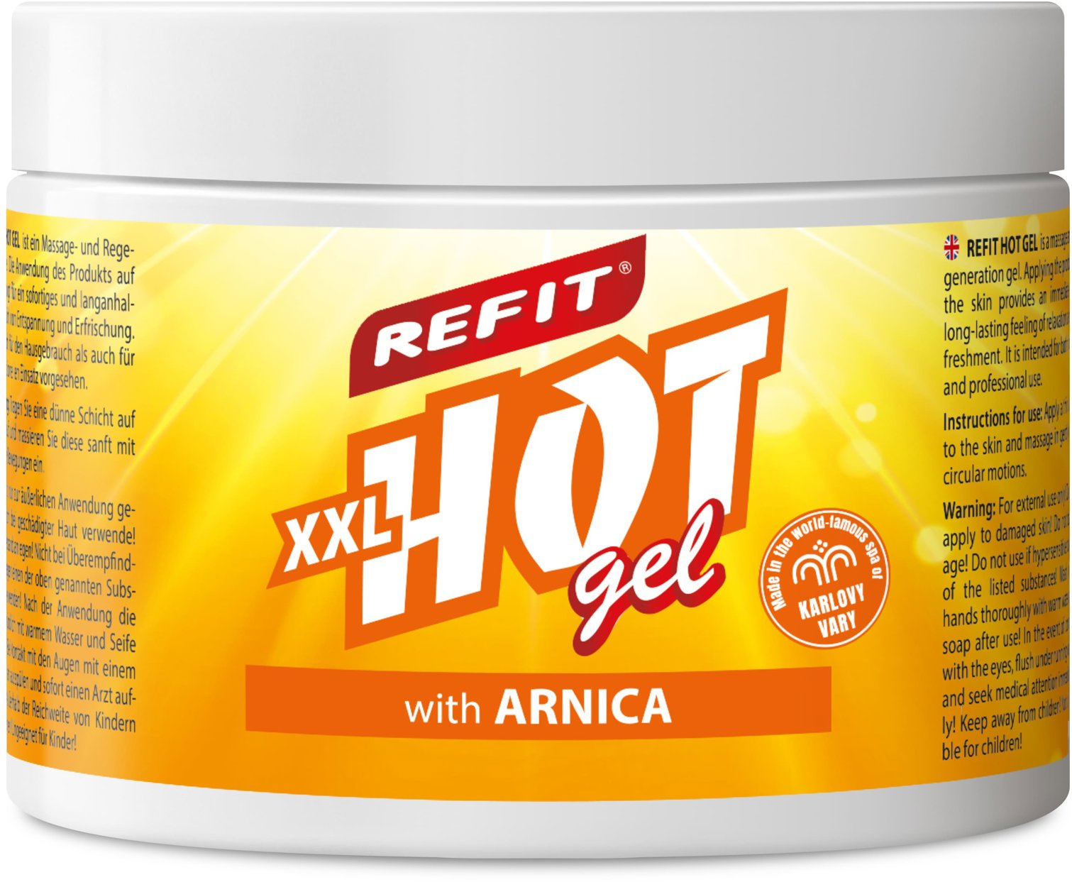 REFIT Hot Gel Arnika 500 ml
