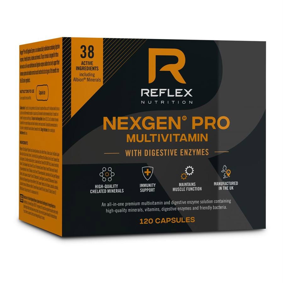 Reflex Nutrition Nexgen PRO + Digestive Enzymes 120 kapsúl