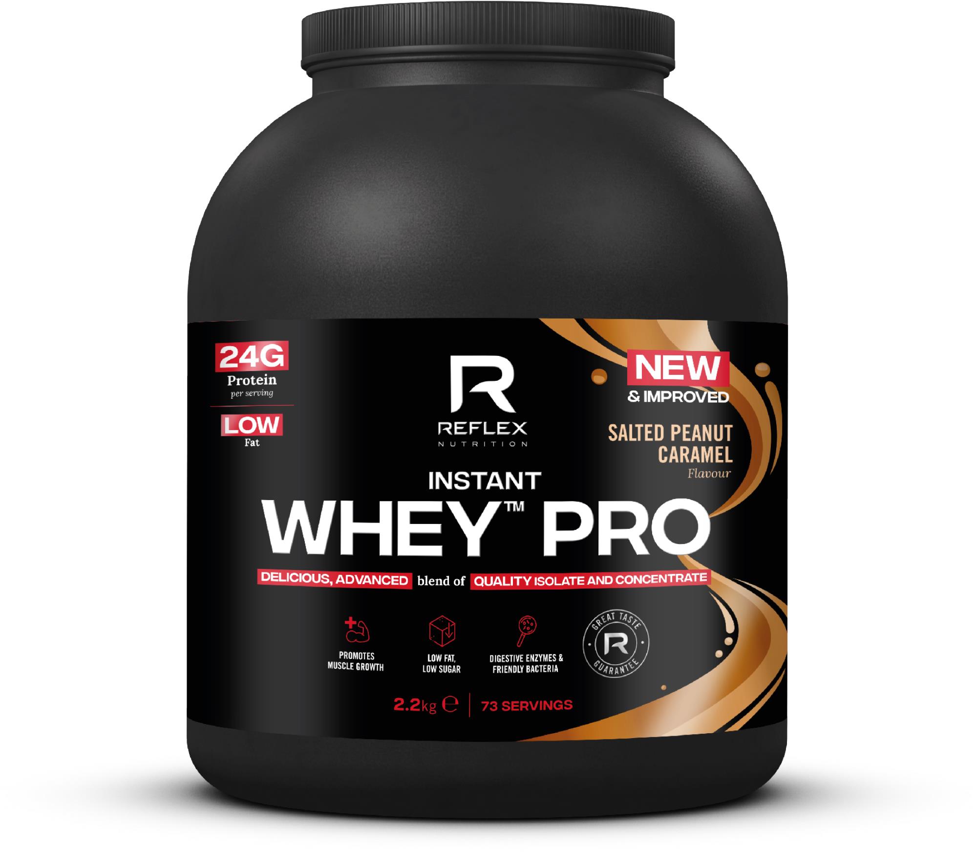 Reflex Instant Whey PRO 2,2 kg slaný arašidový karamel