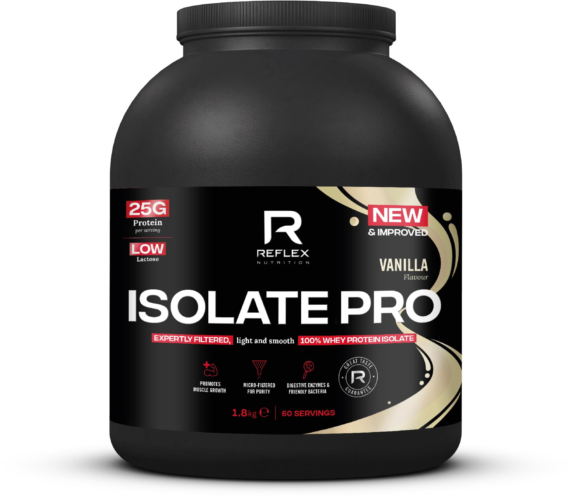 Reflex Isolate PRO 1,8 kg, vanilka