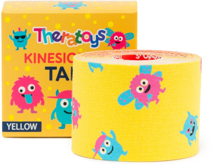 Theratoys Kids Kinesiology Tape, 5 cm × 5 m