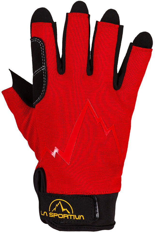 La Sportiva Ferrata Gloves Červené XS