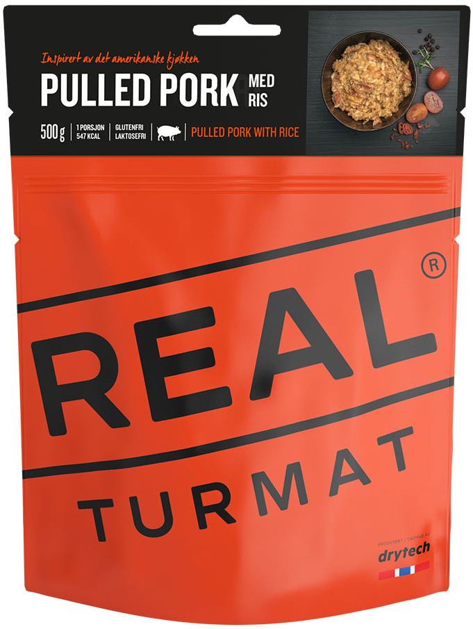REAL TURMAT Trhané bravčové mäso s ryžou 500 g