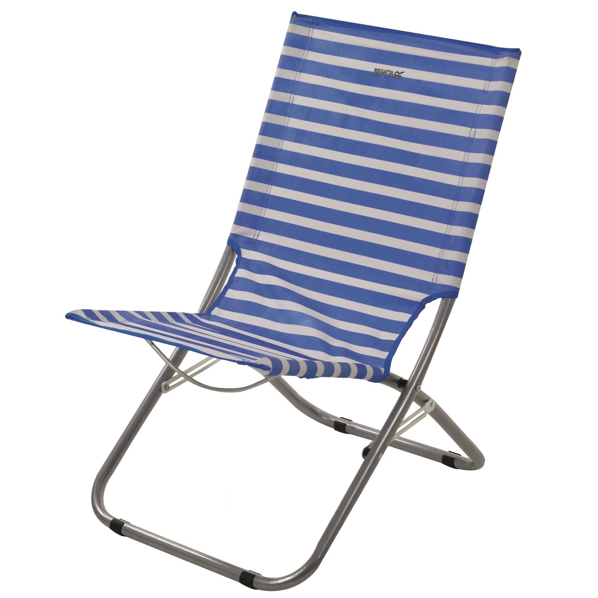 Regatta Kruza Bch Lounger FrenchBl/Wht