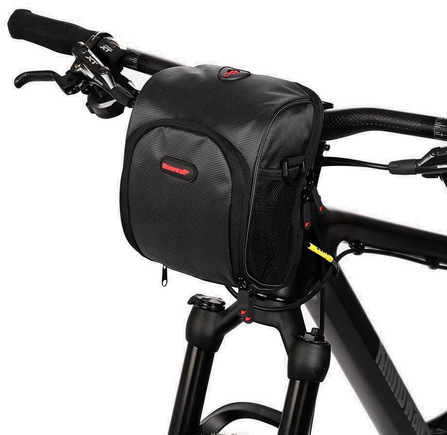 Rhinowalk Taška na bicykel – TF910 na riadidlá čierna