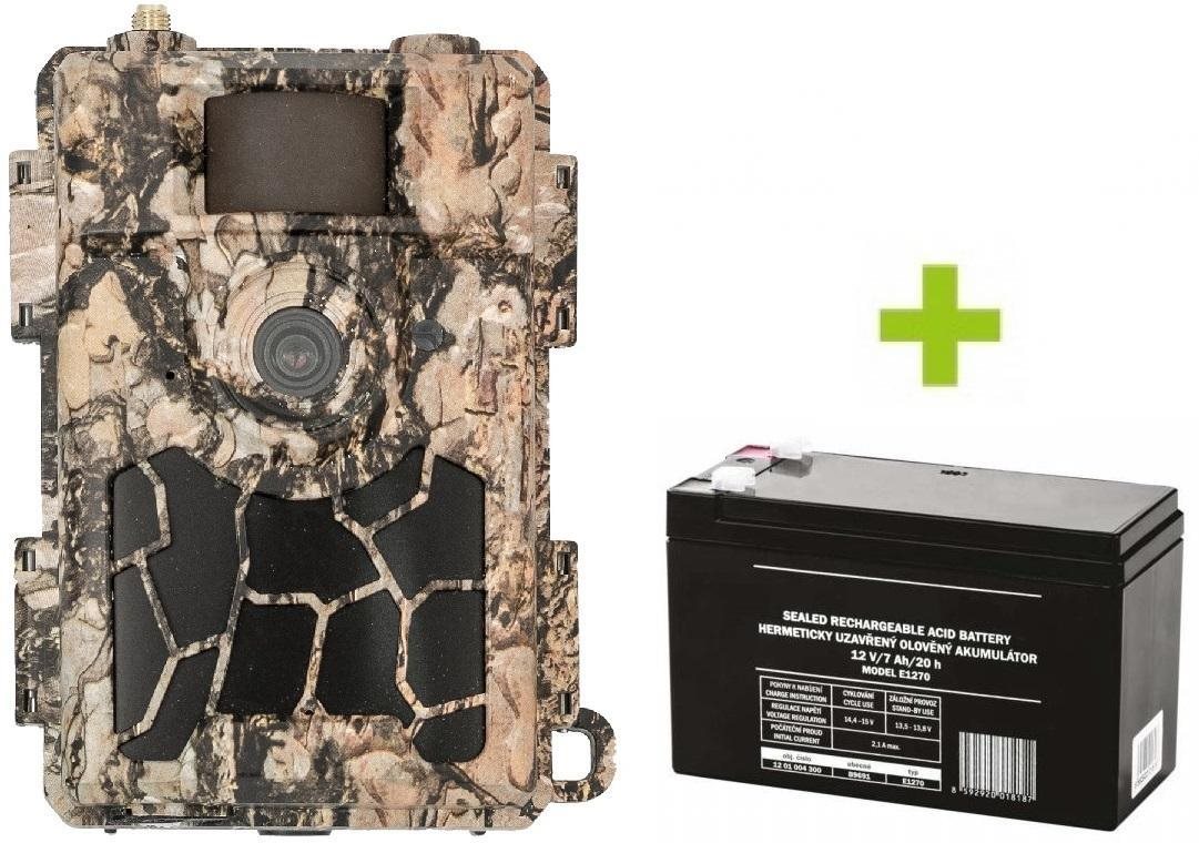 OXE Spider 4G, ext. akumulátor, kábel + 32 GB SD karta, statív a 8 ks batérií