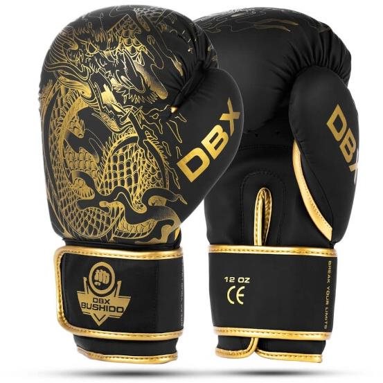 DBX BUSHIDO Gold Dragon veľkosť 10, čierno-zlaté