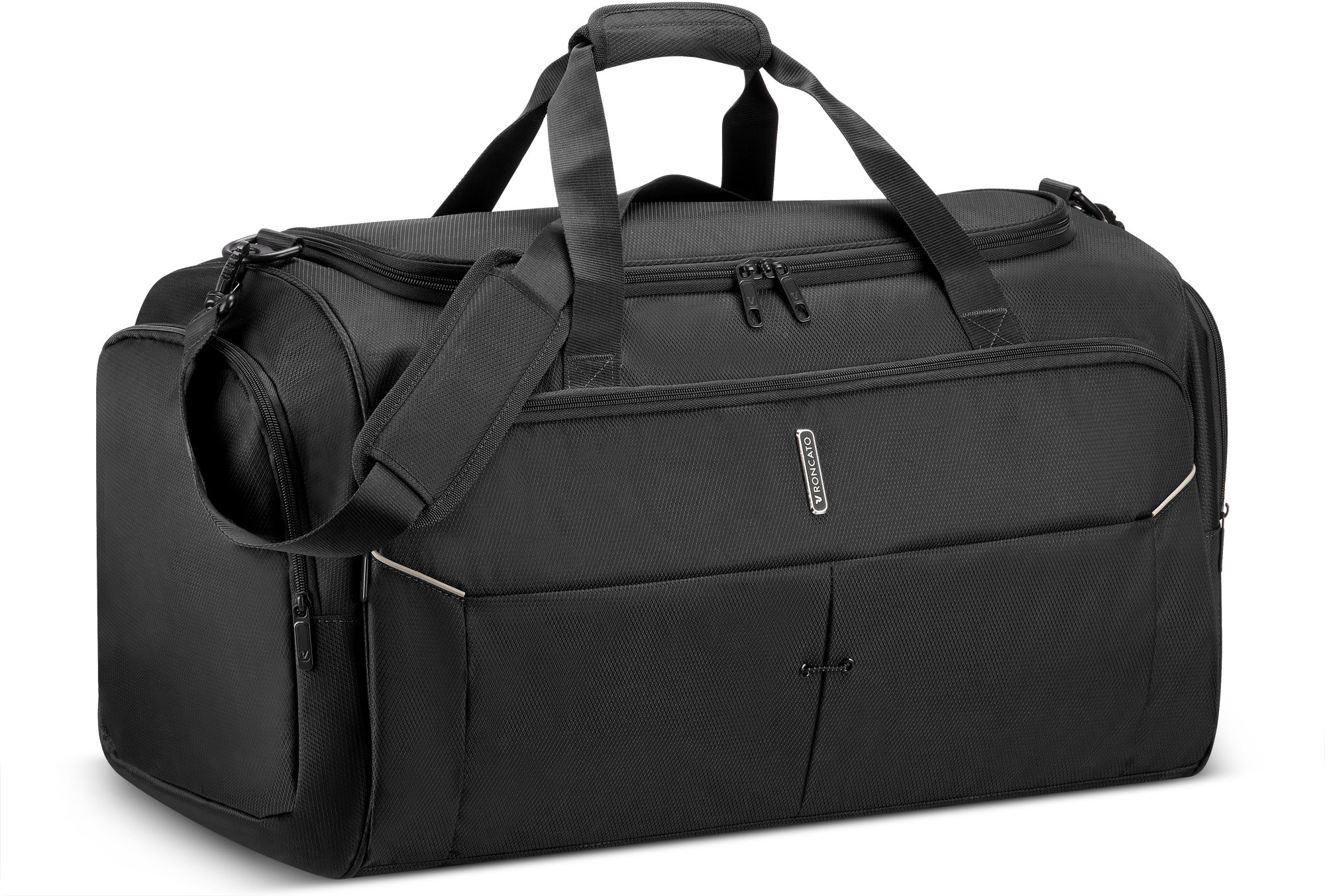Roncato Ironik 2.0 L čierna, 61 × 35 × 34 cm
