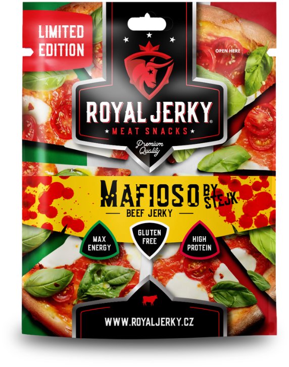 ROYAL JERKY Hovädzie sušené mäso Mafioso 22 g