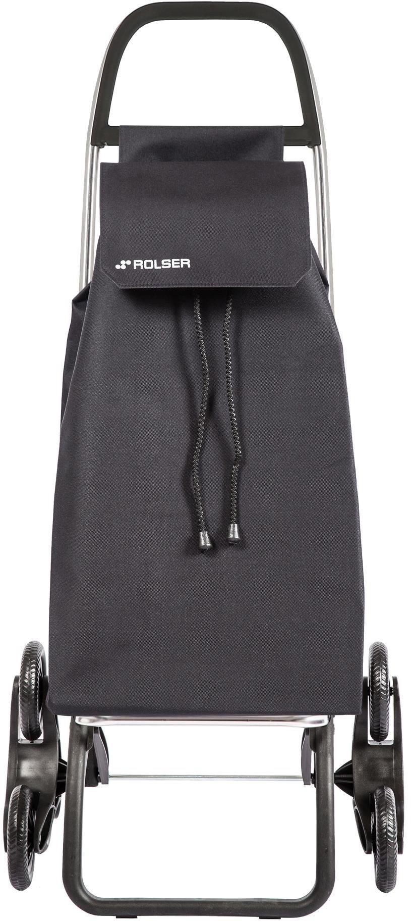 Rolser Saquet LN 6 s kolieskami na schody, čierna