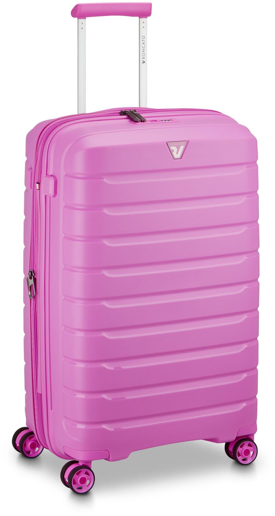 Roncato B-FLYING M spot, ružový, 68 × 44 × 26/31 cm