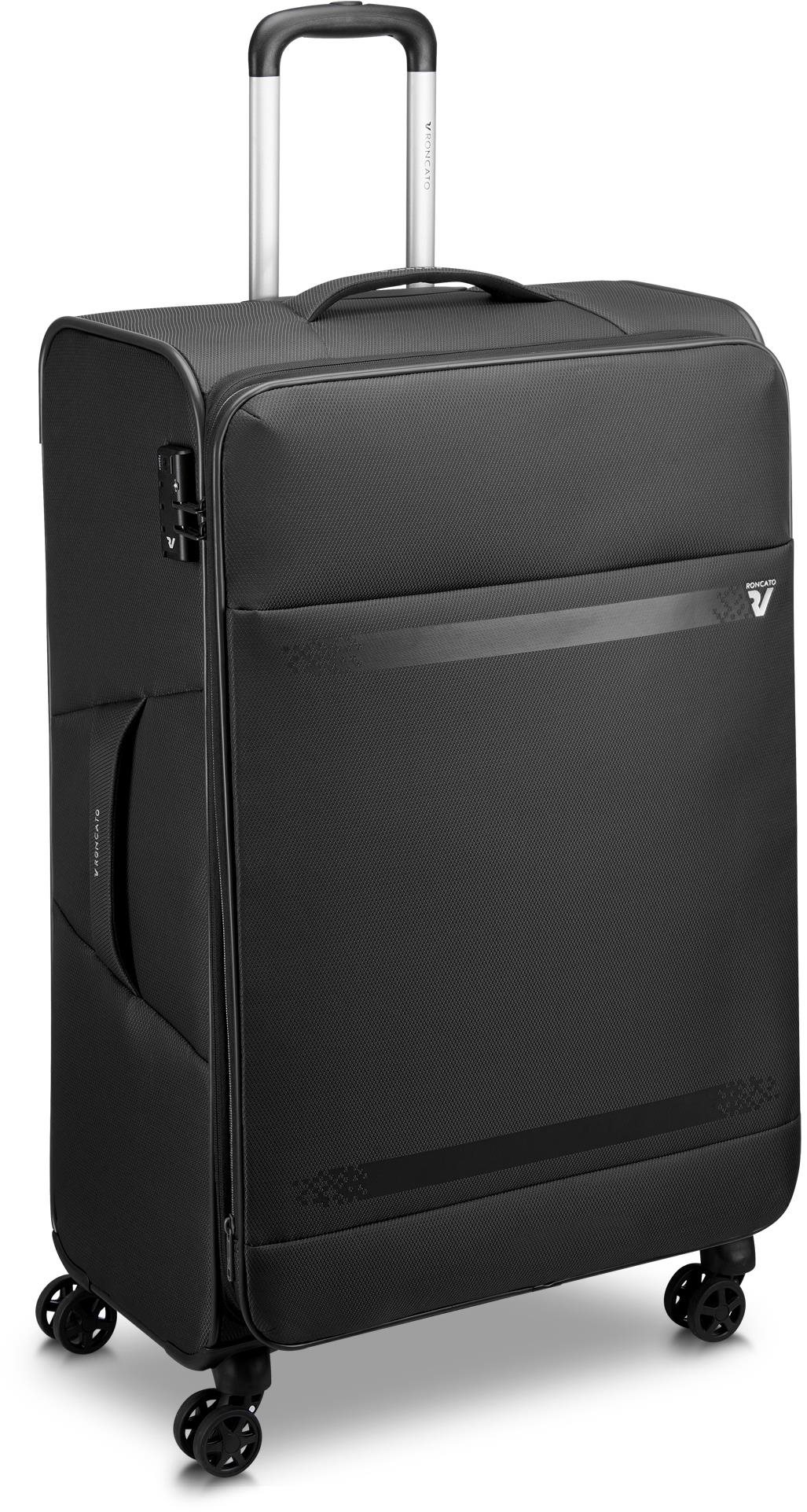 Roncato JAZZ 4.0 L, čierny, 78 × 46 × 30 – 34 cm
