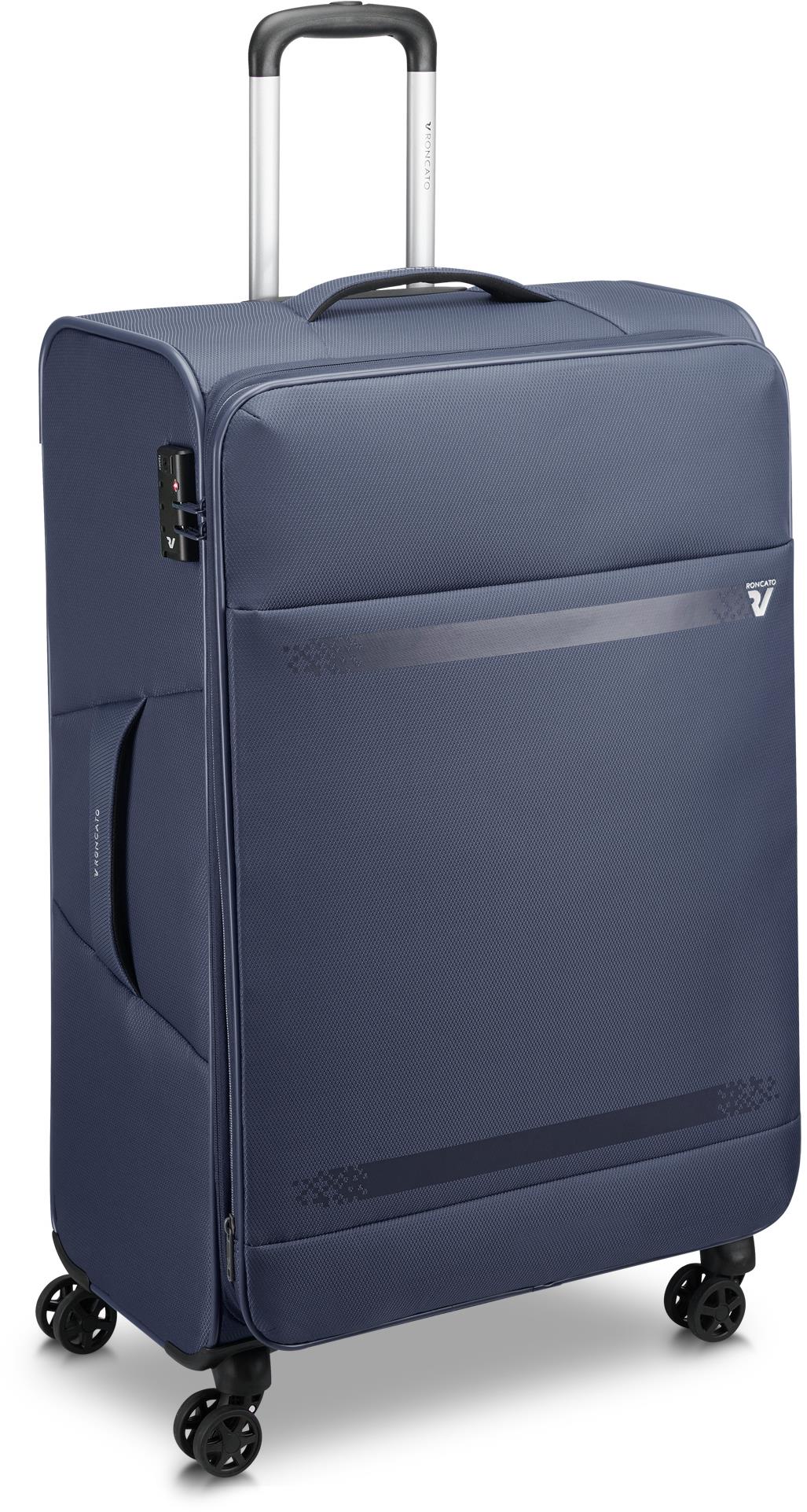 Roncato JAZZ 4.0 L, modrý, 78 × 46 × 30 – 34 cm