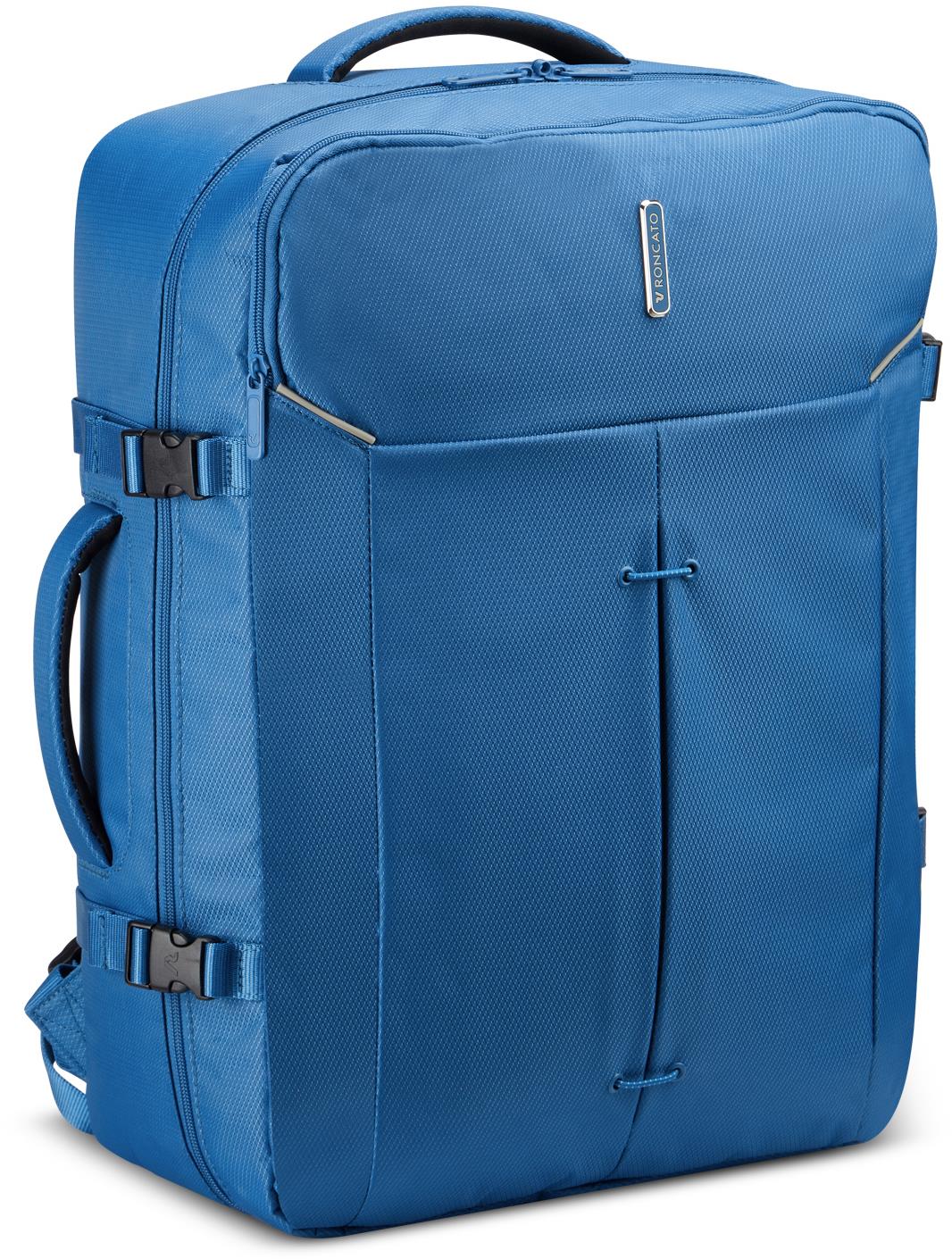 Roncato batoh do kabíny Ryanair IRONIK 2.0 spot modrý 55 × 40 × 20 cm
