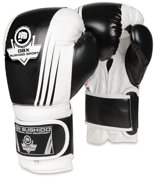 DBX BUSHIDO B-2v3A veľkosť 12 oz bielo-čierne