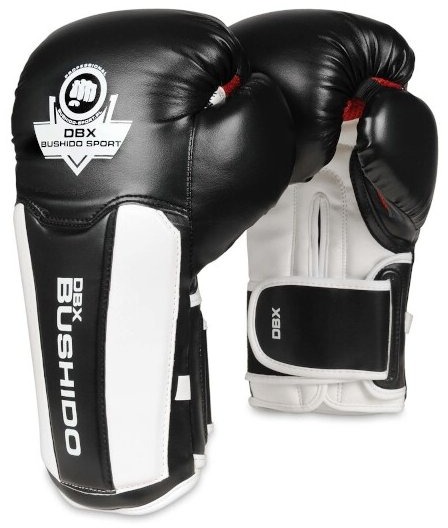 DBX BUSHIDO B-3W veľ. 14 oz čierno-biele