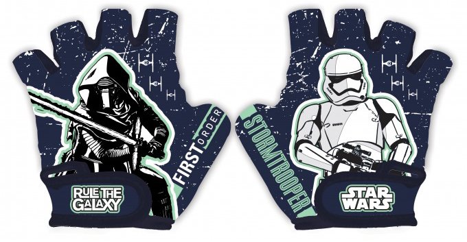 Disney Detské cyklistické rukavice na bicykel Star wars Stormtrooper