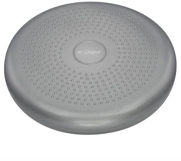 Lifefit Balance cushion 33 cm, strieborný