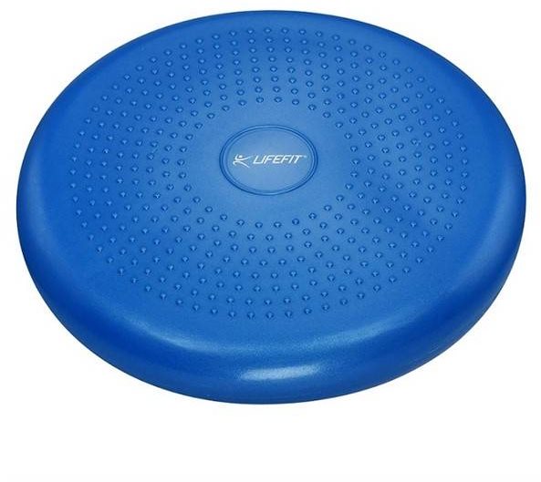 Lifefit Balance cushion 33 cm, modrý