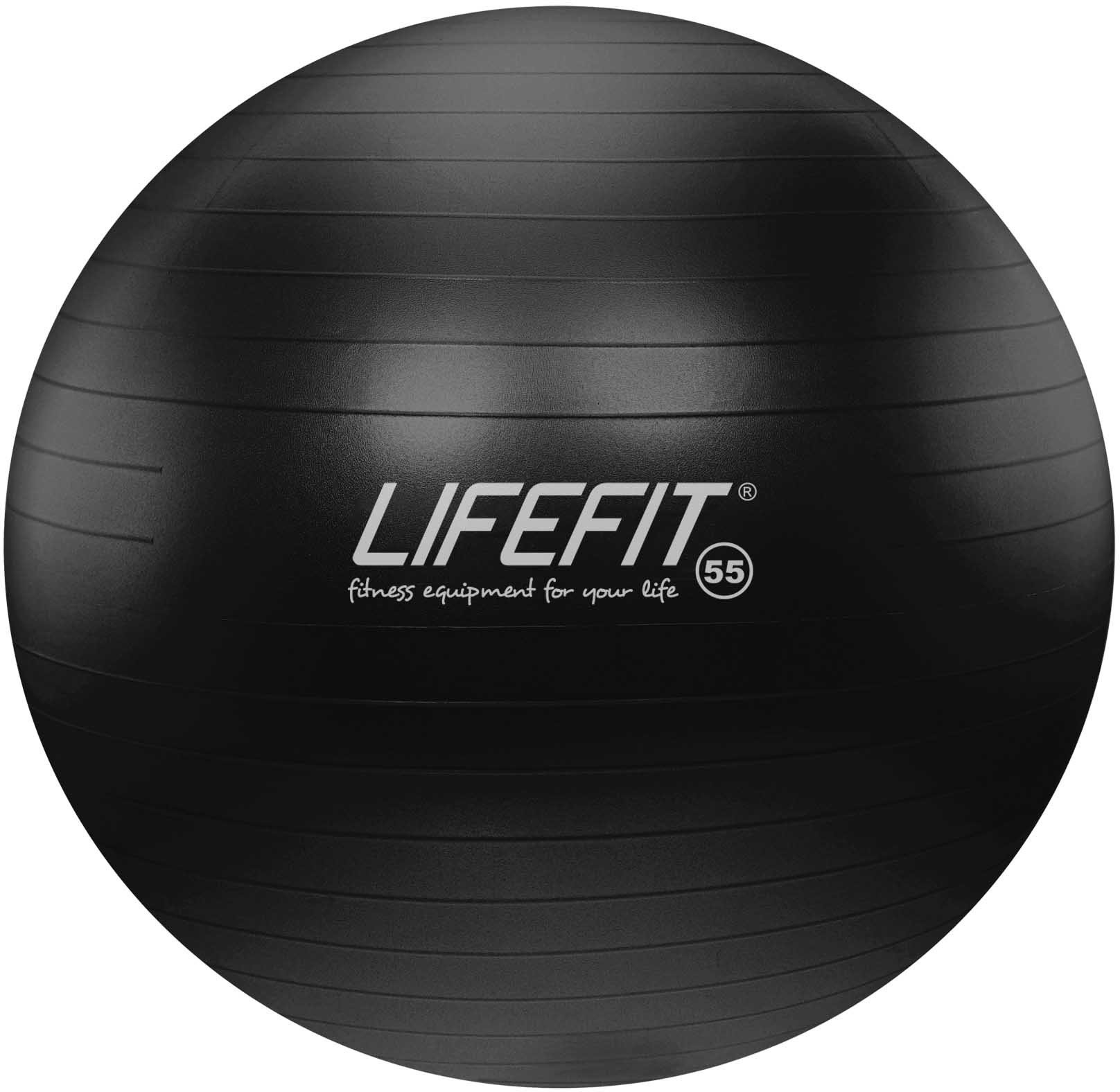 Lifefit anti-burst 55 cm, čierna