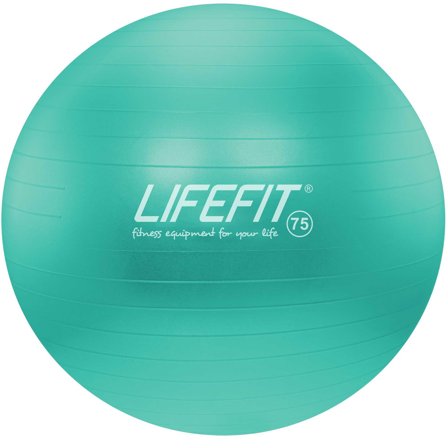 Lifefit anti-burst 75 cm, tyrkysová