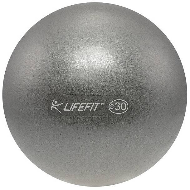 Lifefit overball 30 cm, strieborný