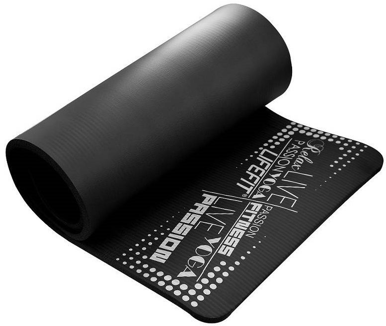 Lifefit Yoga Mat Exkluziv plus čierna