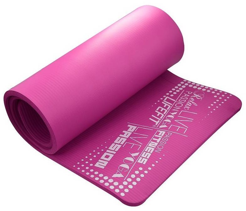 Lifefit Yoga mat exkluziv plus bordó