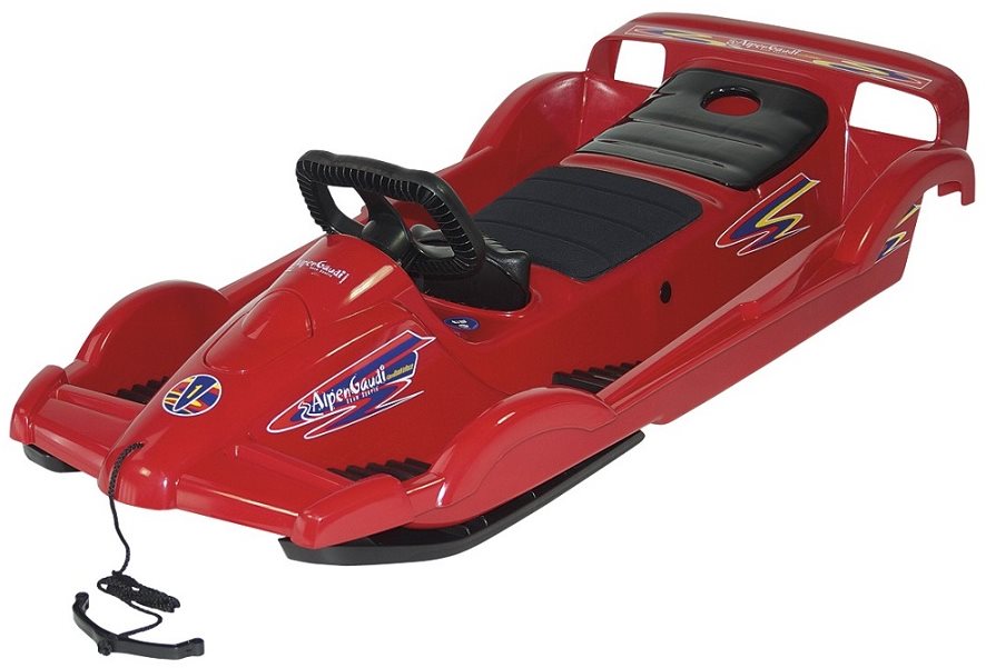 ALPEN GAUDI Double Race s volantom, červené