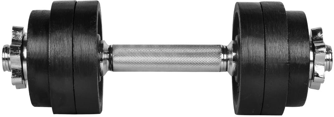 Rulyt Jednoručná činka 10 kg, 30 mm tyč/6× kotúč