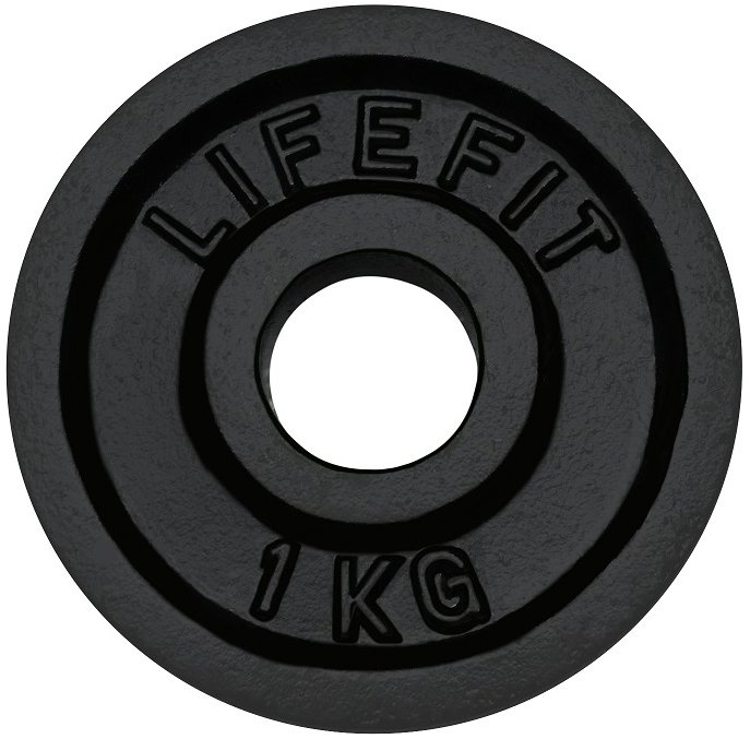 RULYT Angular kotúč 1,0 kg, kovový, pre 30 mm tyč