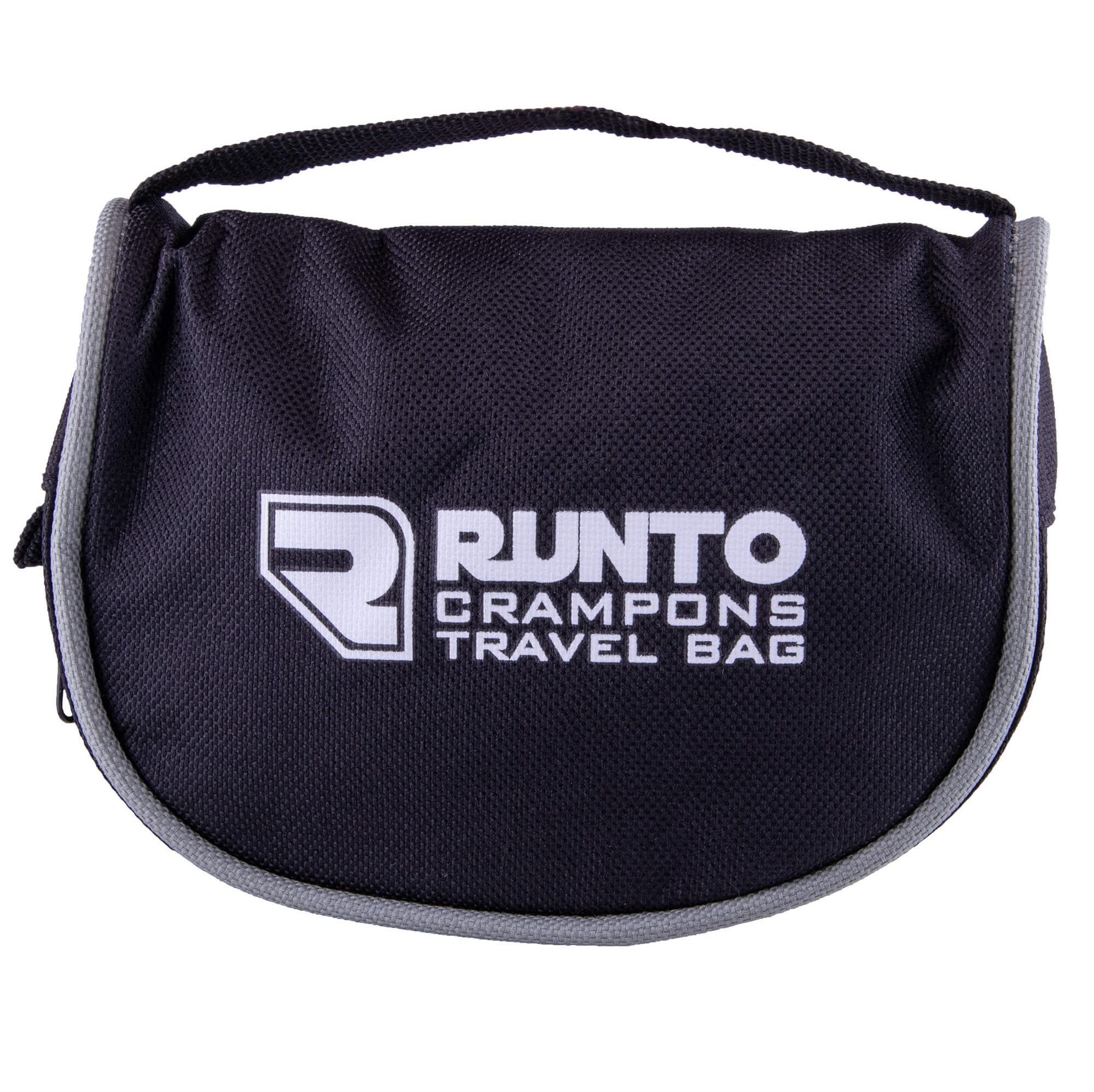 Runto puzdro na návleky na zips čierne/sivé