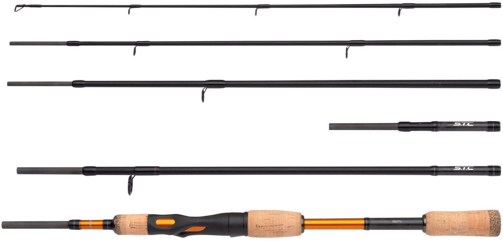 Shimano Prút STC AX Spinning Multi Length 2,1 – 2,4 m 7 – 21 g 6 dielov