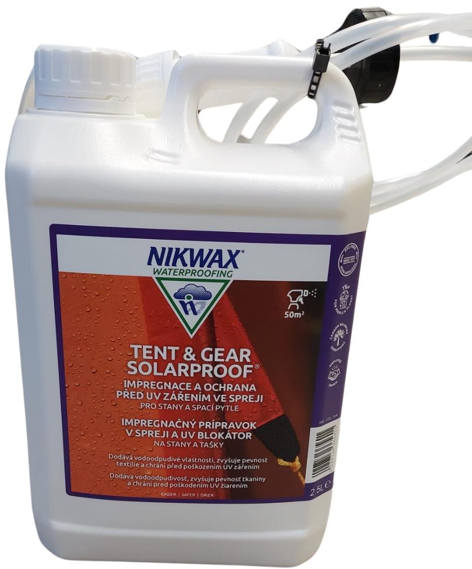 NIKWAX tent & gear solar proof 2,5 litrov