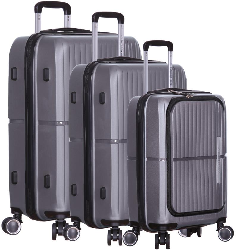 OUTDOOR GEAR Garnet TR-404/3 PP sivá