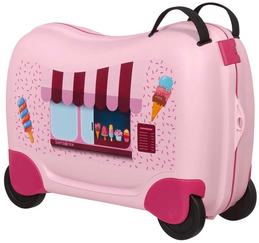 SAMSONITE Detský kufor Dream 2Go Ride-on Ice Cream Van veľ. S