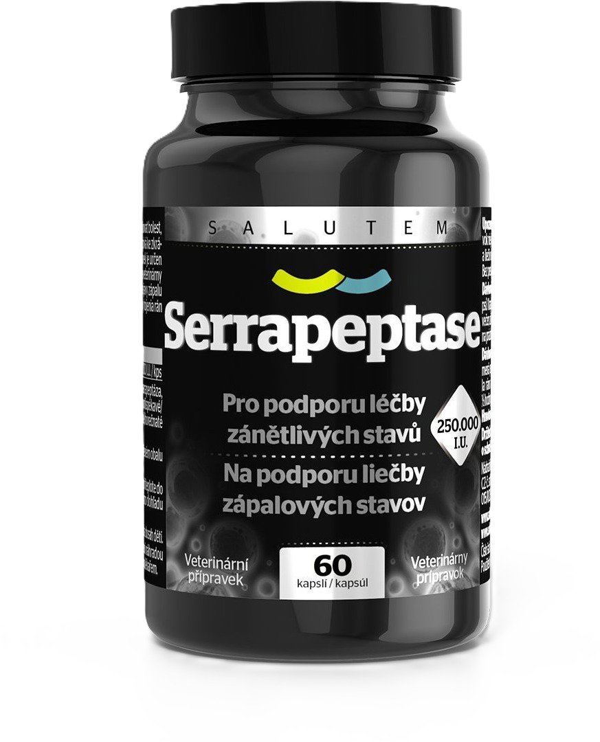 Salutem Serrapeptase 250 000 IU 60 kapsúl