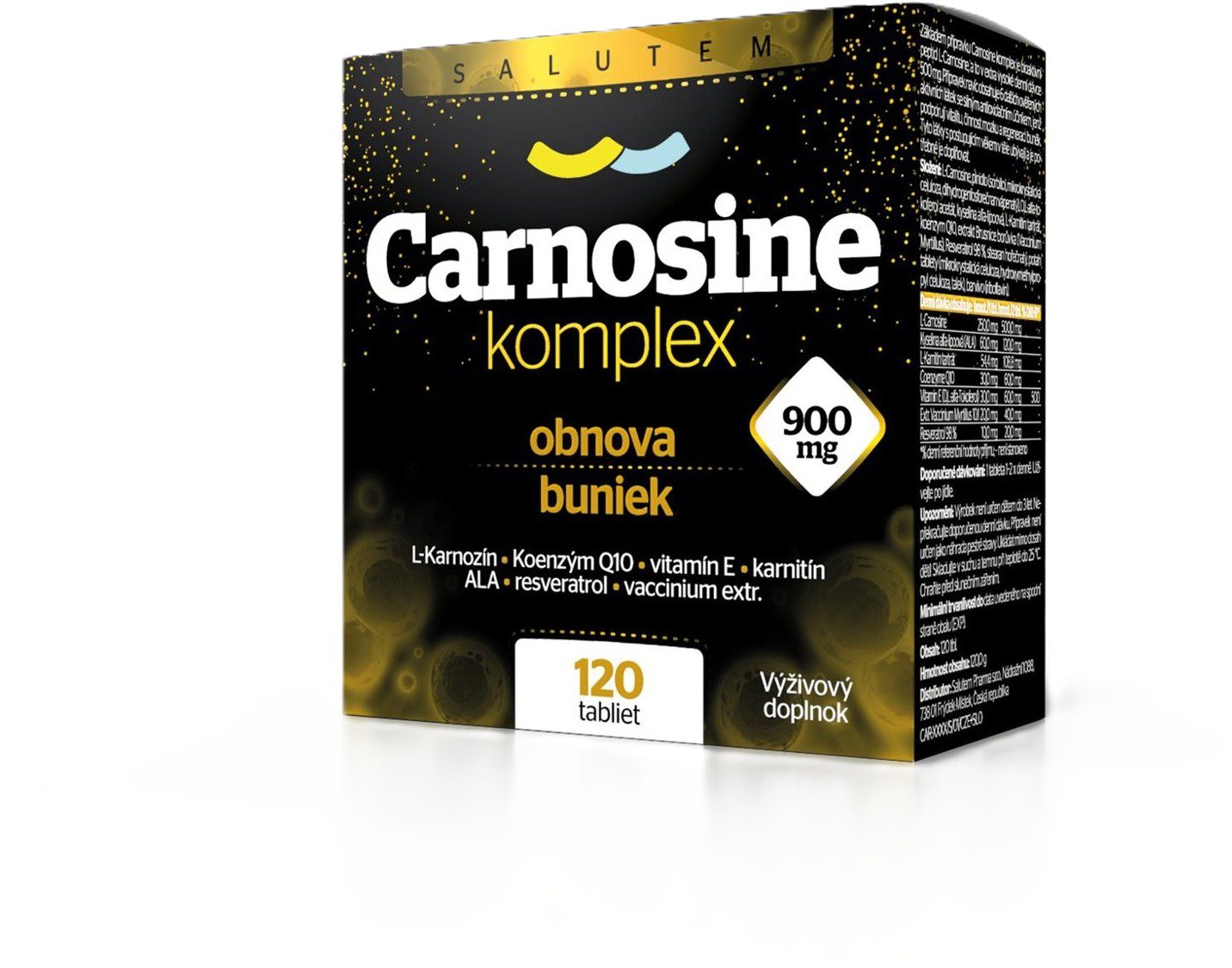 Salutem Carnosine Komplex 900 mg 120 tabliet