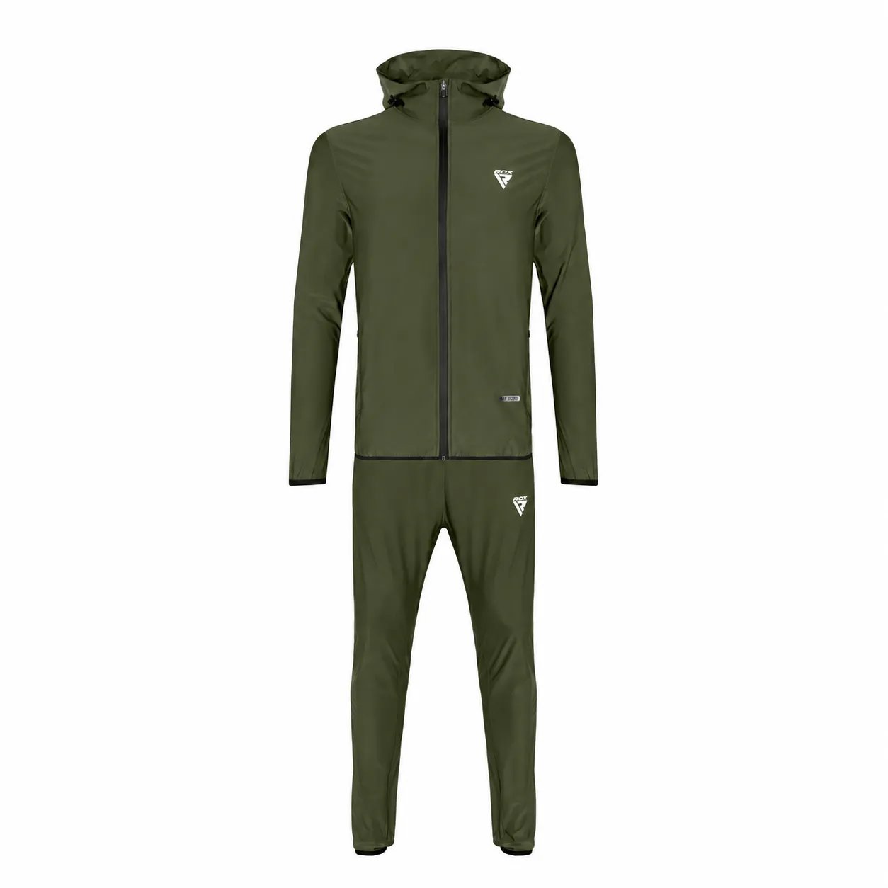 RDX Sauna Suit H2 Plus, armádní zelená, 2XL