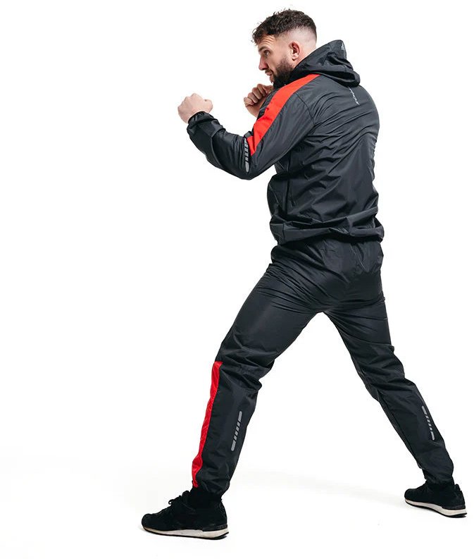 RDX Sauna Suit H1, červený - L