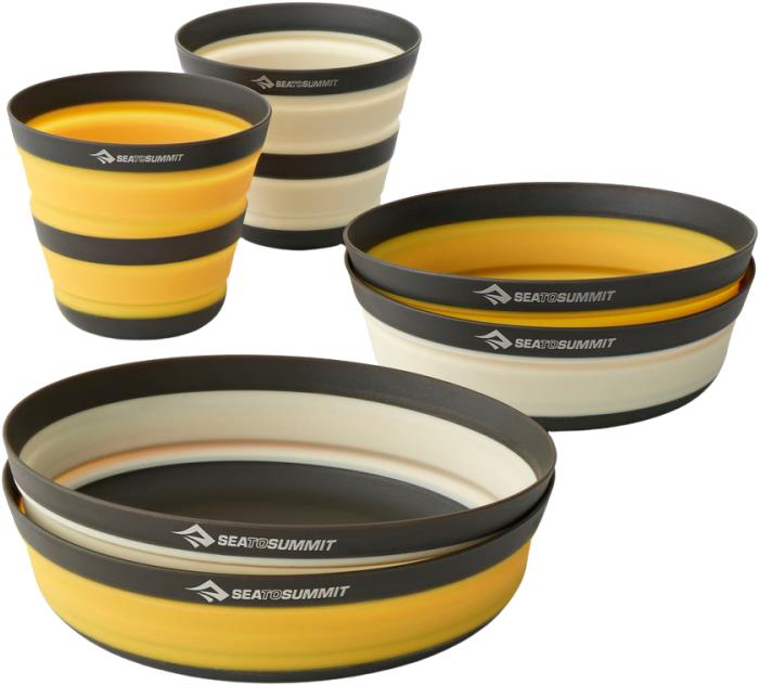 Sea to summit Frontier Ultralight Collapsible Dinnerware Set – 6 ks