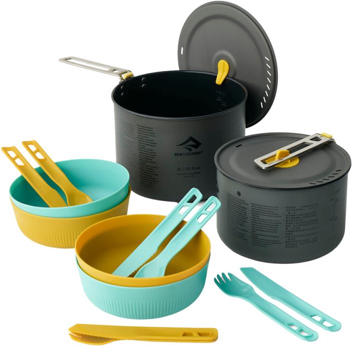 Sea to summit Frontier Ultralight Two Pot Cook Set – 14 ks