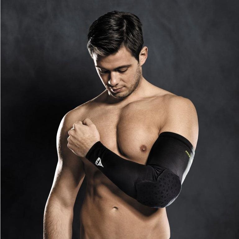 Select Compression elbow support long 6652 čierna, veľ. L