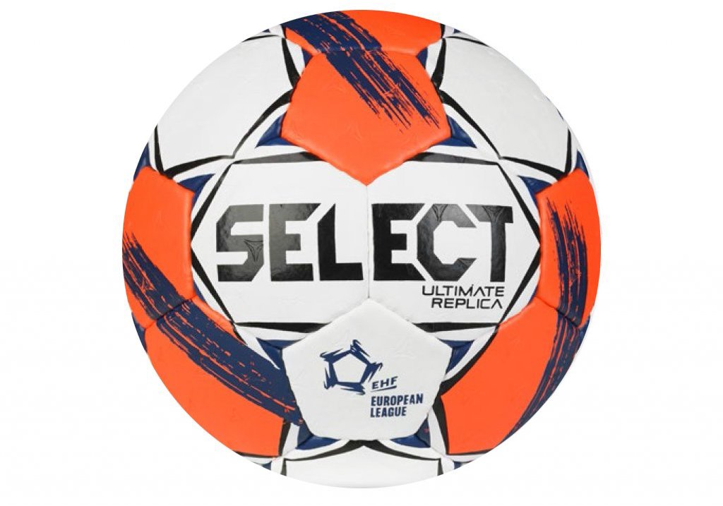 Select HB Ultimate Replica EHF EL 25/26 bielo-oranžová veľ. 3