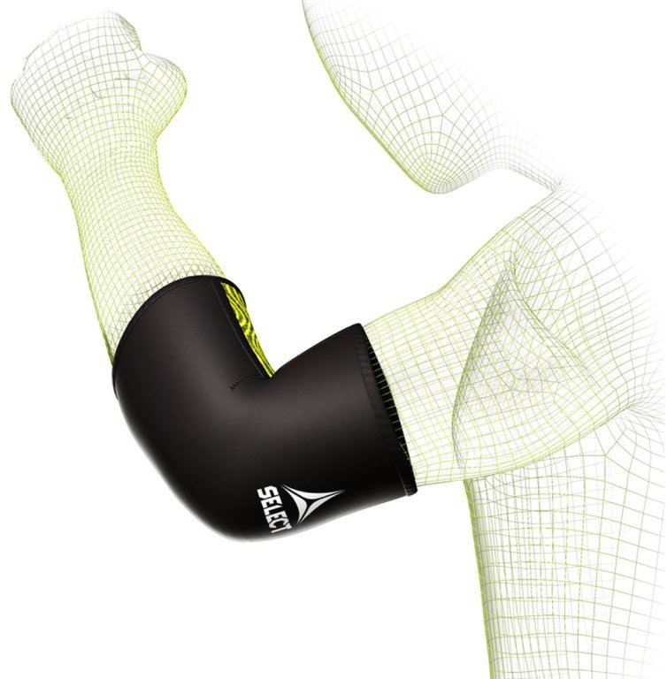Select Elbow Support čierno-zelená veľ. XXL
