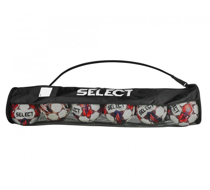 Select Football tube 6 balls čierny