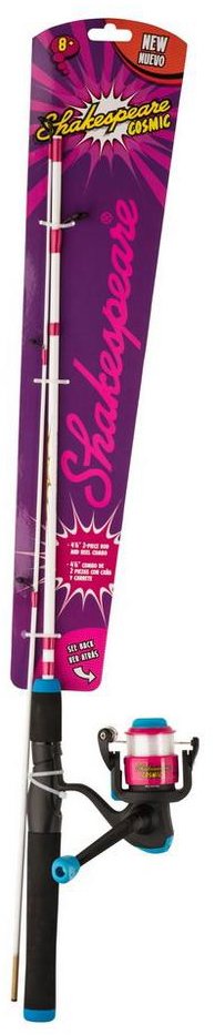 Shakespeare Detská sada Cosmic Spinning Combo 1,4 m, 10 – 35 g, Pink