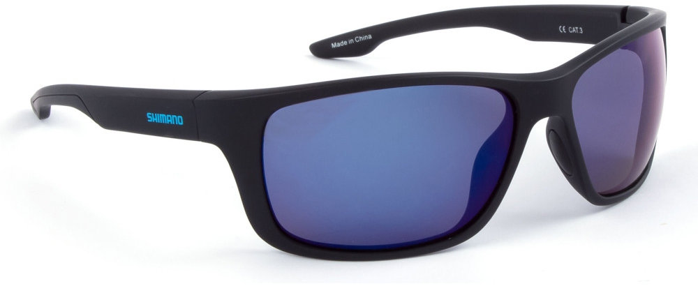 Shimano Antares matte black, blue mirror